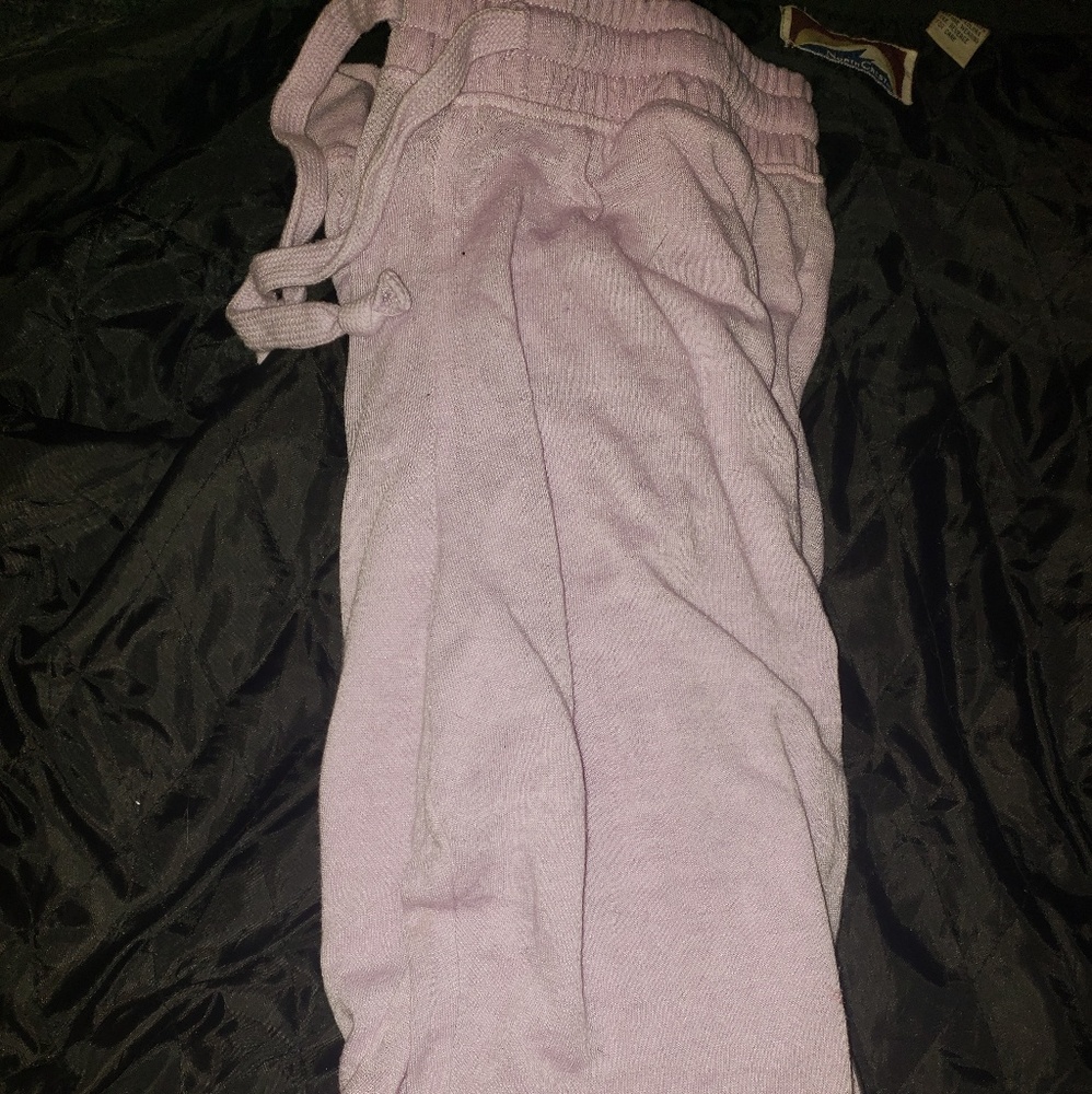 Pink/purple sweats